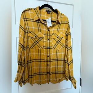 Sanctuary NWT women’s Button Down Shirt large